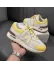 Adidasi dama casual albi cu galben 30664 Adidasi dama casual albi cu galben 30664